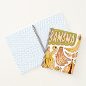 バナナ / バナナのイラスト ノートブック (内部)