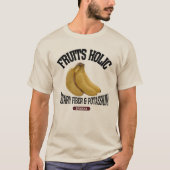 バナナ（ビンテージ風） Tシャツ (正面)