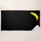 バナナ ビーチタオル (正面)