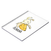 バナナ ファニー バニー バナナ パン ノートブック (左側)