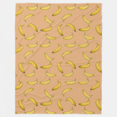 バナナ フリースブランケット (正面)