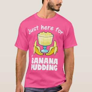 バナナ・プディング・デザート愛好家向けの商品 Tシャツ