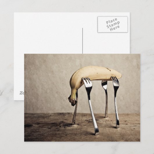 バナナ ポストカード (正面/裏面)