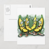 バナナ ポストカード (正面/裏面)