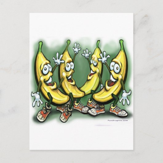 バナナ ポストカード (正面)