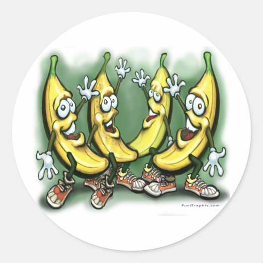 バナナ ラウンドシール (正面)