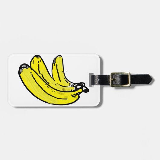 バナナ ラゲッジタグ (正面横)
