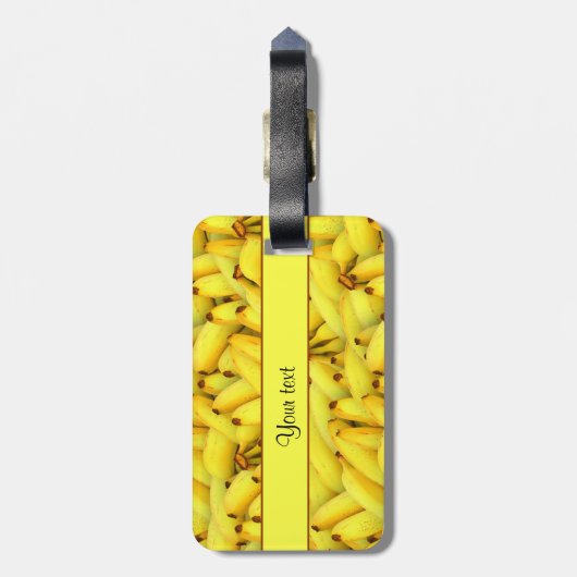 バナナ ラゲッジタグ (裏面縦)