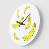 バナナ ラージ壁時計 (傾斜)
