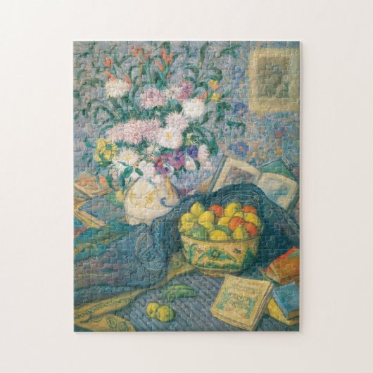 バナナ、レモン、ブックス | フアン・デ・エチェヴァリア ジグソーパズル (縦)