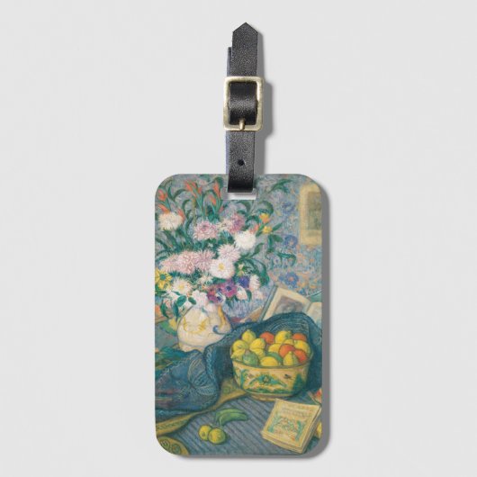 バナナ、レモン、ブックス | フアン・デ・エチェヴァリア ラゲッジタグ (正面縦)