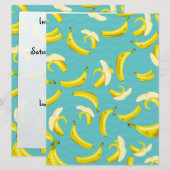 バナナ 招待状 (正面/裏面)