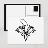 バナナ（紋章の）フラ・ダ・リ ポストカード (正面/裏面)