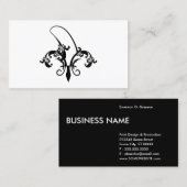 バナナ（紋章の）フラ・ダ・リ 名刺 (正面/裏面)