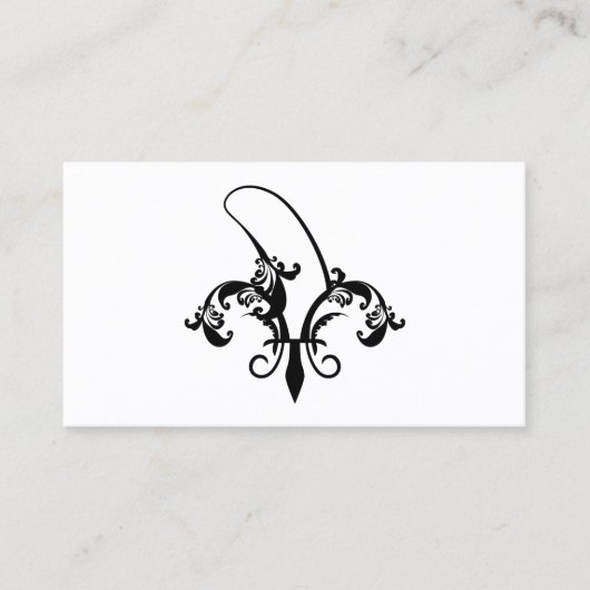 バナナ（紋章の）フラ・ダ・リ 名刺 (正面)