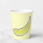バナナ 紙コップ (裏面)