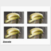 バナナ 長方形シール (シート)