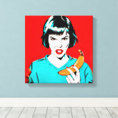 バナナ`24 キャンバスプリント (インサイチュ (ウッドフロア))