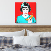 バナナ`24 キャンバスプリント (インサイチュ (寝室))