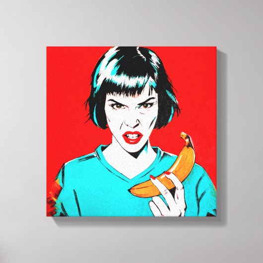 バナナ`24 キャンバスプリント (正面)