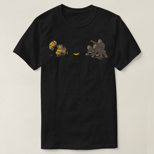 バナナ Tシャツ (デザイン正面)