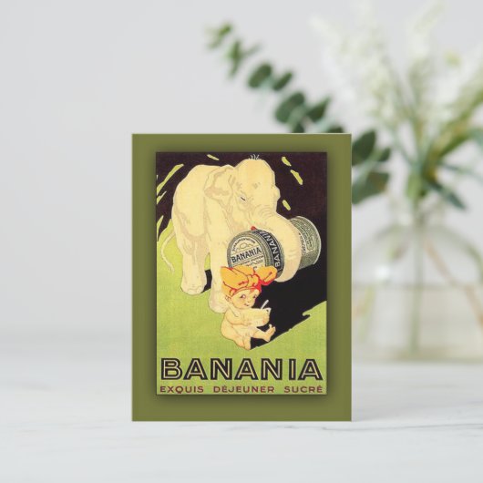 バナニアエクキスデジュナースクレアートカード ポストカード (スタンド正面)