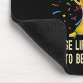 バナニガンス、ゴーバナナ、ビブ前向きス・フルーツ マウスパッド (コーナー)