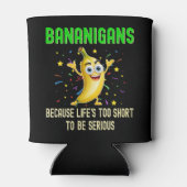 バナニガンス、ゴーバナナ、ユーモアのあるパーティーフルーツ 缶クーラー (裏面)