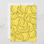 バナパーソナライズされたス・ノテカード サンキューカード (裏面)