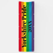 バナパーソナライズされたー – 市区町村/年プライド 横断幕 (縦)