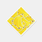 バナファンキーー スタンダードカクテルナプキン (角)