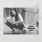 バナモダンー卒業写真の保存日 ポストカード (正面)