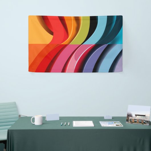 バナユニークーデザイン 横断幕 (トレードショー)