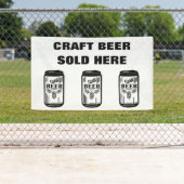 バナーがクラフトビールで販売 横断幕 (インサイチュ)