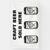 バナーがクラフトビールで販売 横断幕 (縦)