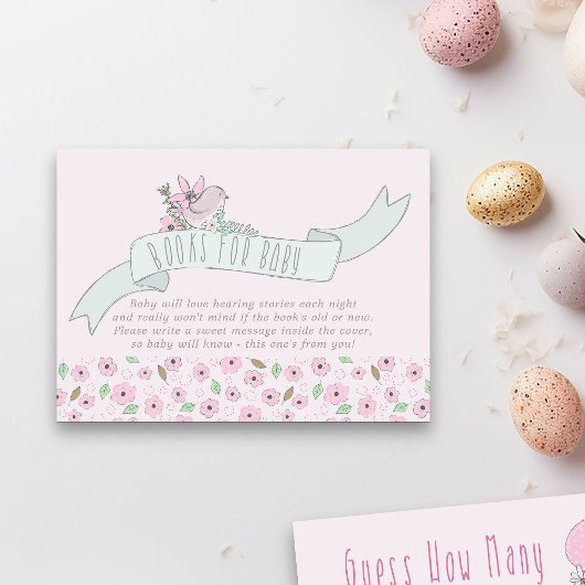 バナーに飾ってかわいい鳥のベビーエンクロージャカード エンクロージャーカード