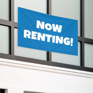 バナーのレンタル中 横断幕