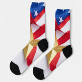 バナーの折り畳みの下 ソックス (左)