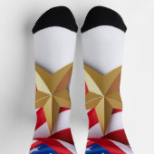 バナーの折り畳みの下 ソックス (上部)