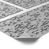 バナーの背景テクスチャレンガ ポスター (角)