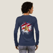 バナーの襞の下 トライブレンドTシャツ (背面全体)