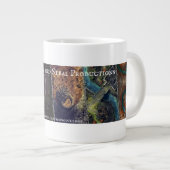 バナーの請求、借用、および盗用 ジャンボコーヒーマグカップ (正面右)