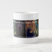 バナーの請求、借用、および盗用 ジャンボコーヒーマグカップ (正面)