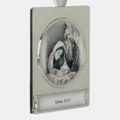 バナーオーナメントイエス シルバープレートバナーオーナメント (右)