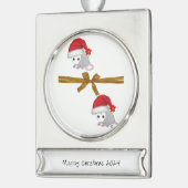 バナーオーナメントオポッサム シルバープレートバナーオーナメント (左)