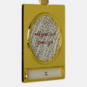 バナーオーナメント ゴールドプレートバナーオーナメント (右)