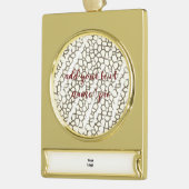 バナーオーナメント ゴールドプレートバナーオーナメント (左)