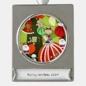 バナーオーナメント シルバープレートバナーオーナメント (正面)