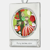 バナーオーナメント シルバープレートバナーオーナメント (左)