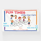 バナーカスタマイズ - 子どもデイケア 横断幕 (横)